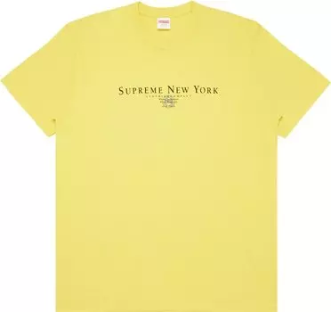 Футболка Supreme Tradition Tee 'Yellow', желтый