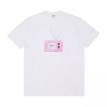 Футболка Supreme TV Tee 'White', белый