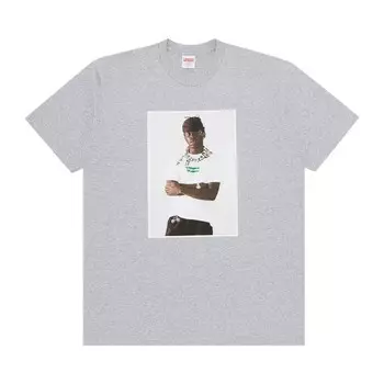 Футболка Supreme Tyler, The Creator Tee, цвет Heather Grey