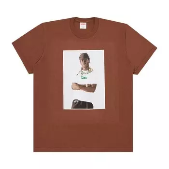 Футболка Supreme Tyler, The Creator Tee, коричневый