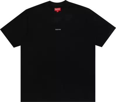Футболка Supreme Typewriter Short-Sleeve Top 'Black', черный
