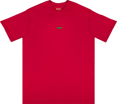 Футболка Supreme Typewriter Short-Sleeve Top 'Red', красный