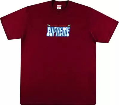 Футболка Supreme Ultra Fresh Tee 'Burgundy', красный