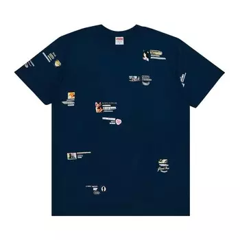Футболка Supreme Upset Tee, индиго