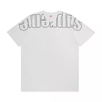 Футболка Supreme Upside Down Tee 'White', белый