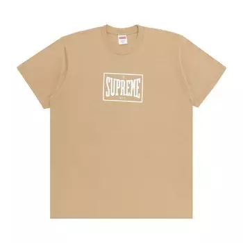 Футболка Supreme Warm Up, цвет Хаки
