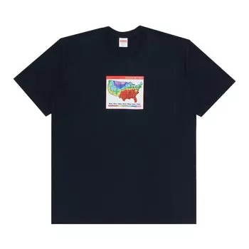 Футболка Supreme Weather, темно-синяя