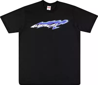 Футболка Supreme Wind Tee 'Black', черный