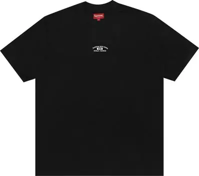 Футболка Supreme World Famous Short-Sleeve Top 'Black', черный