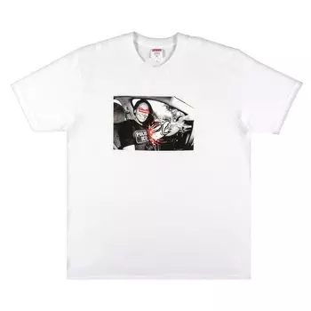Футболка Supreme x ANTIHERO ICE Tee 'White', белый