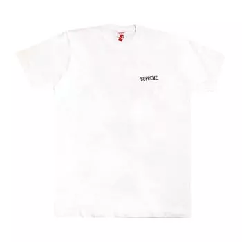 Футболка Supreme x Automobili Lamborghini Tee 'White', белый