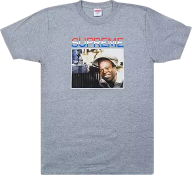Футболка Supreme x Barrington Levy & Jah Life Englishman T-Shirt 'Grey', серый
