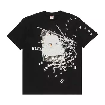 Футболка Supreme x Bless Observed In A Dream 'Black', черный