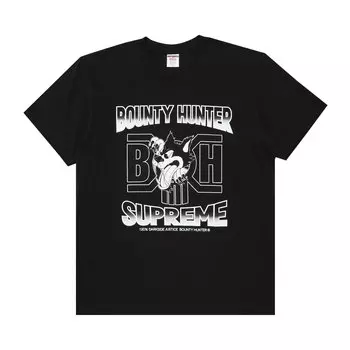 Футболка Supreme x Bounty Hunter Wolf, черная