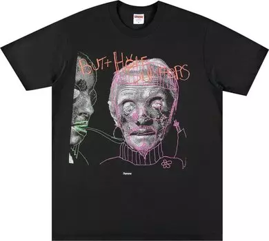 Футболка Supreme x Butthole Surfers Psychic Tee 'Black', черный