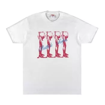 Футболка Supreme x Butthole Surfers Tee 'White', белый