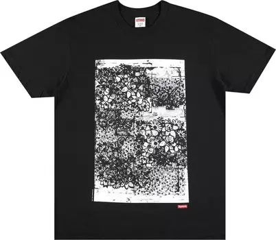 Футболка Supreme x Christopher Wool 1995 Tee 'Black', черный