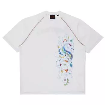 Футболка Supreme x Coogi Raglan Short-Sleeve, белый