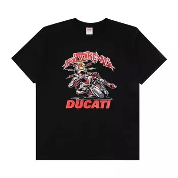 Футболка Supreme x Ducati Bike Tee, черный