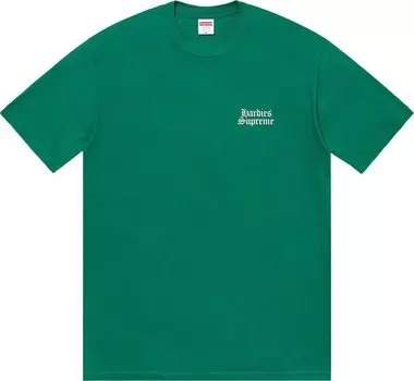 Футболка Supreme x Hardies Dog 'Light Pine', зеленый
