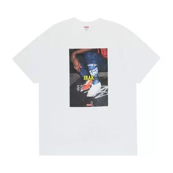 Футболка Supreme x IRAK Cast Tee 'White', белый