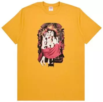 Футболка Supreme x Jane's Addiction Ritual Tee 'Mustard', желтый