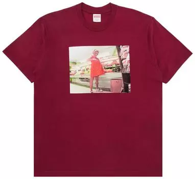 Футболка Supreme x Jane's Addiction Stealing Tee 'Cardinal', красный