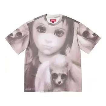 Футболка Supreme x Margaret Keane Best Friends S/S T-Shirt 'Multi-Color', разноцветный