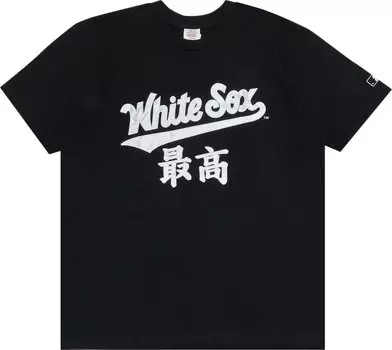 Футболка Supreme x MLB Kanji Teams Tee - White Sox 'Black', черный