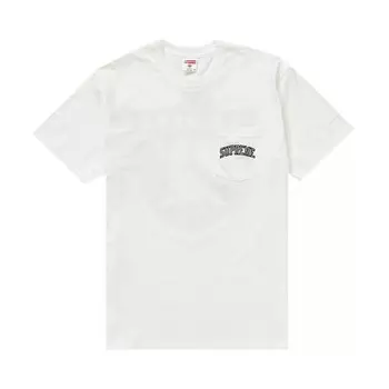 Футболка Supreme x NFL Raiders '47 Pocket, белый