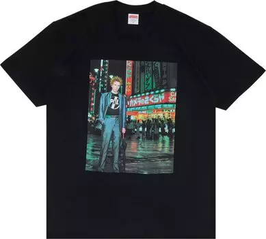 Футболка Supreme x PiL Live In Tokyo Tee 'Black', черный