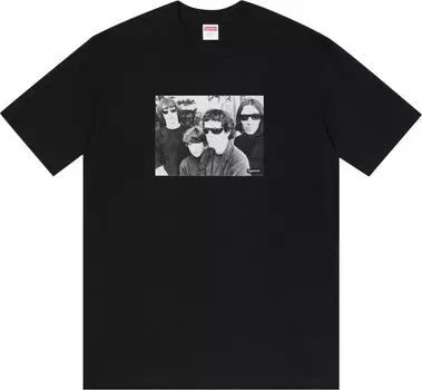 Футболка Supreme x The Velvet Underground Tee 'Black', черный