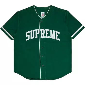 Футболка Supreme x Timberland Baseball, зеленый