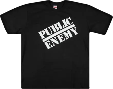 Футболка Supreme x Undercover x Public Enemy Blow Your Mind T-Shirt 'Black', черный