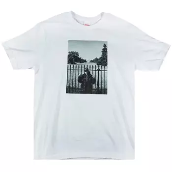 Футболка Supreme x Undercover x Public Enemy Whitehouse T-Shirt 'White', белый