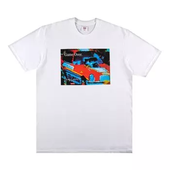 Футболка Supreme x Yohji Yamamoto Game Over Tee 'White', белый