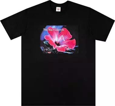Футболка Supreme x Yohji Yamamoto This Was Tomorrow Tee 'Black', черный