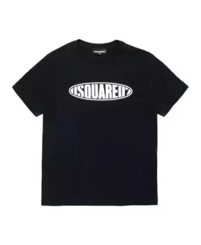 Футболка Surf с логотипом Dsquared2, черный