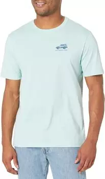 Футболка Surf Side Hotel Southern Tide, цвет Turquoise Sea