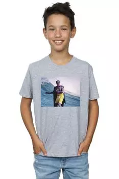 Футболка Surfing Still из сериала «Бэтмен» DC Comics, серый
