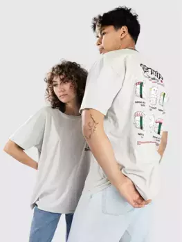 Футболка «Суши Нерм» Ripndip, серый