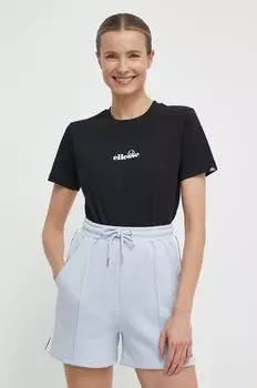 Футболка Svetta Tee из хлопка Ellesse, черный