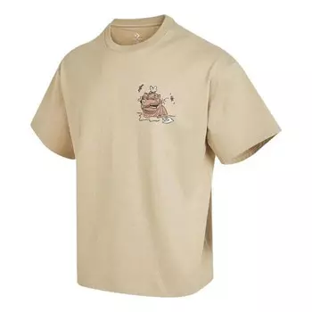 Футболка swamp pals t-shirt 'beach stone' Converse, серый