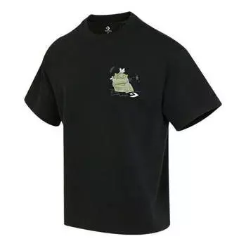 Футболка swamp pals t-shirt 'black' Converse, черный