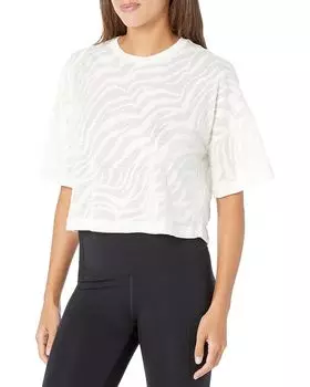 Футболка Sweaty Betty Studio Burnout, цвет Lily White