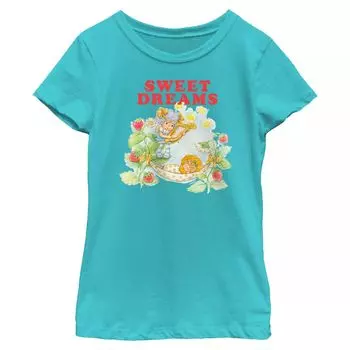 Футболка Sweet Dreams с рисунком Strawberry Shortcake для девочек 7–16 лет Licensed Character