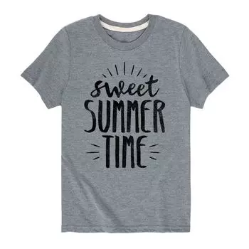 Футболка Sweet Summer Time для мальчиков 8–20 лет Licensed Character, серый