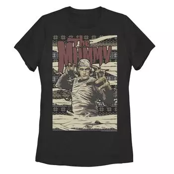 Футболка-свитер Junior's Universal Monsters Christmas The Mummy Ugly Sweater Licensed Character