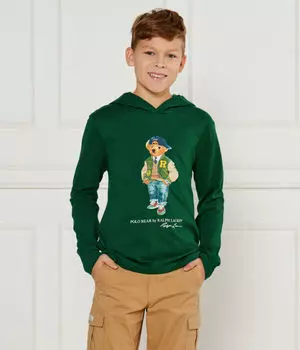 Футболка-Свитер Regular fit Polo Ralph Lauren, зеленый