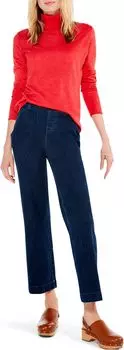 Футболка-свитер с высоким воротником NIC+ZOE, цвет Pop Red